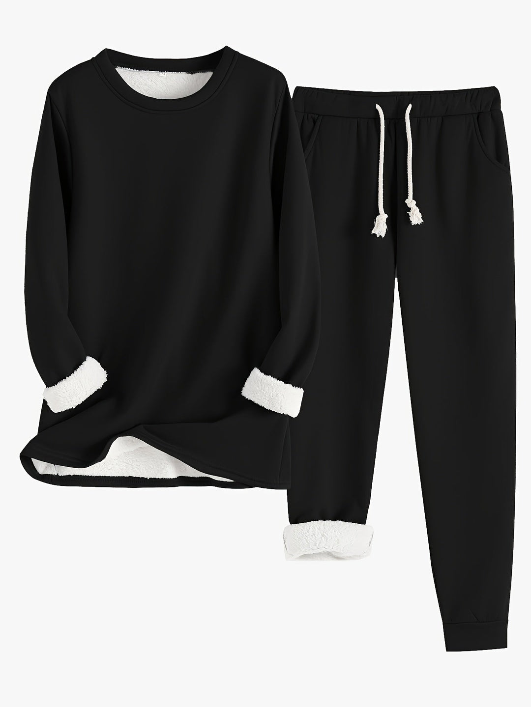 Women's Riley Cozy Fleece-Lined Lounge Set - All-Day Comfort