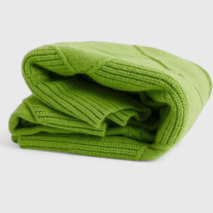 Women's Cozy Turtleneck Knit Sweater - Everyday Warmth