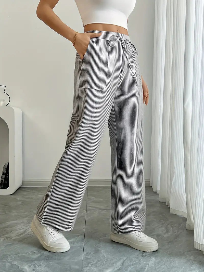 Women's Drawstring Pants - Effortless Everyday Style