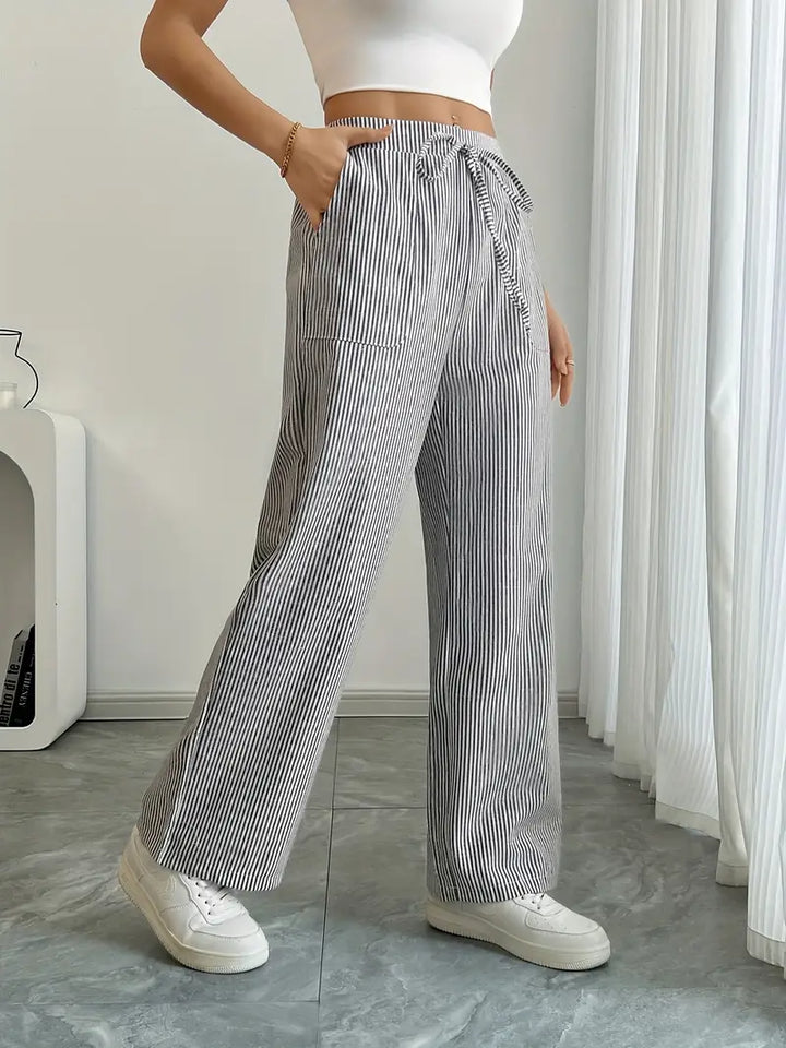 Women's Drawstring Pants - Effortless Everyday Style