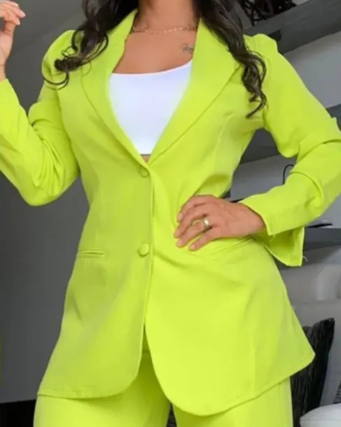 Women's Veronica Tailored Pantsuit - Power Poise for Modern