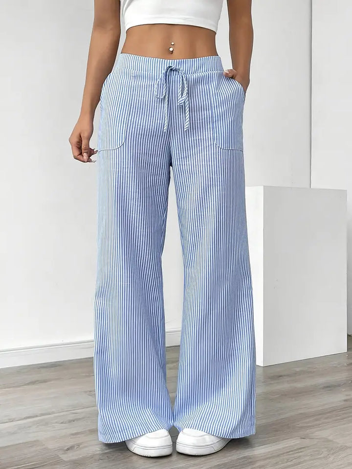 Women's Drawstring Pants - Effortless Everyday Style