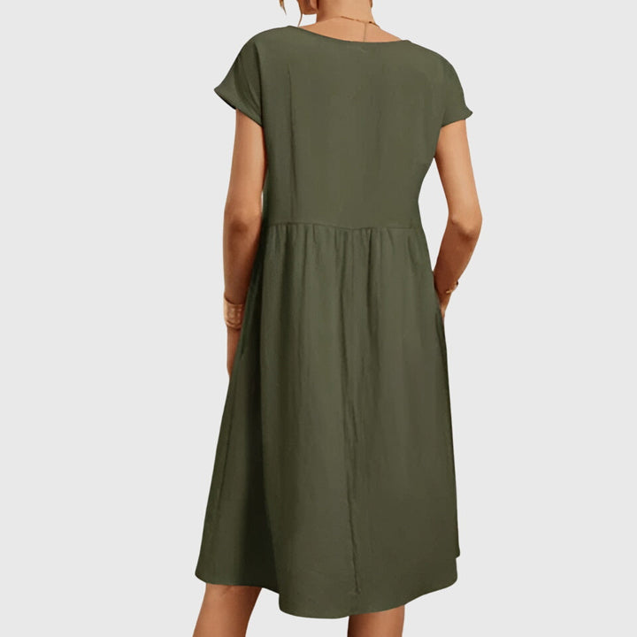 Women's Mirabel Elegant Spring Dress - Effortless Day to Night