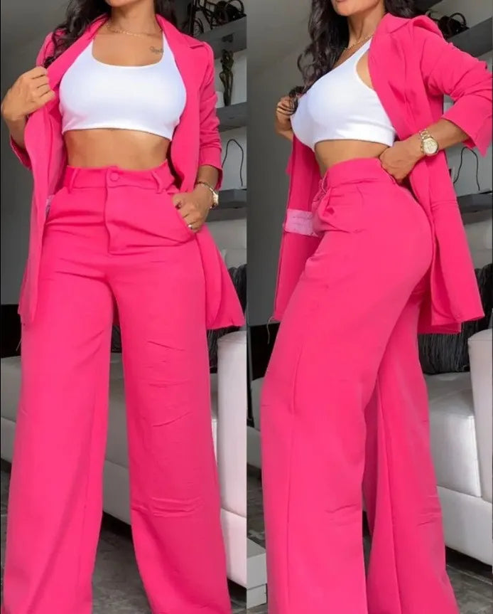 Women's Veronica Tailored Pantsuit - Power Poise for Modern