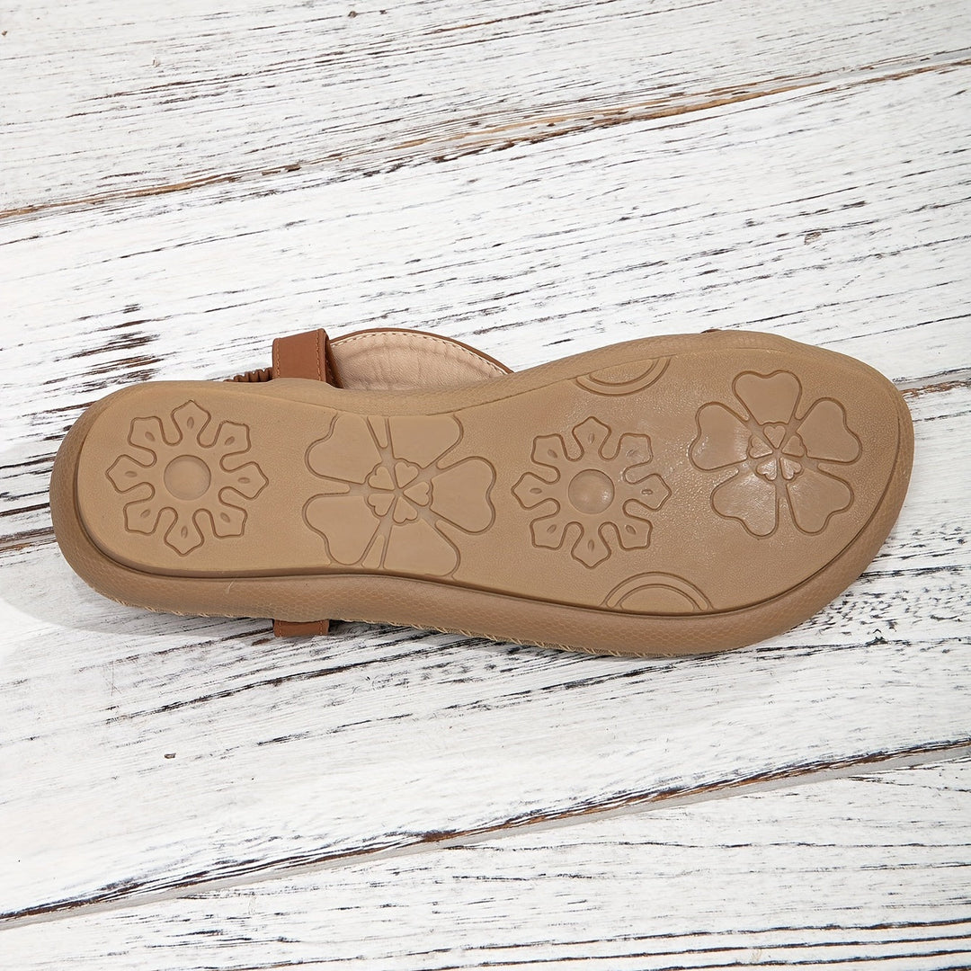 Women's Orthopedic Sandals with Beaded Embellishments