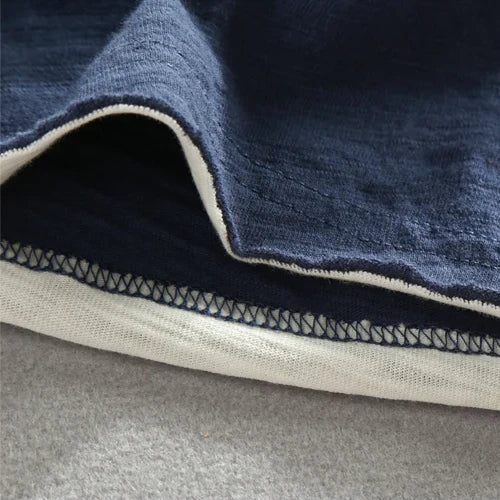 Men's James Layered Long Sleeve V-Neck Tee - Everyday Essential