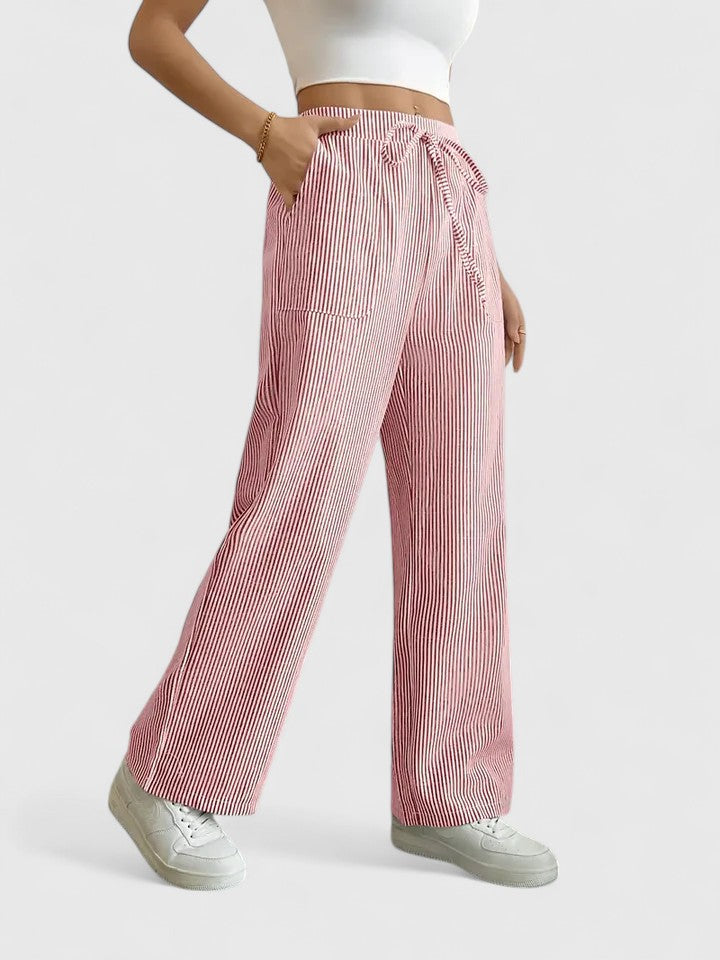 Women's Elegant Wide-Leg Pants - Effortless Comfort & Style