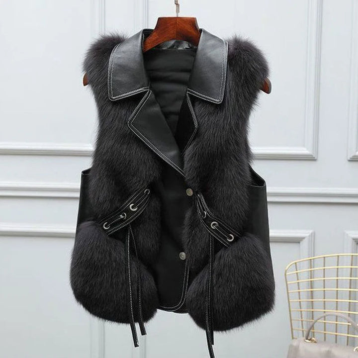 Women's Faux Fur Vest – Plush Elegance for Everyday Luxury