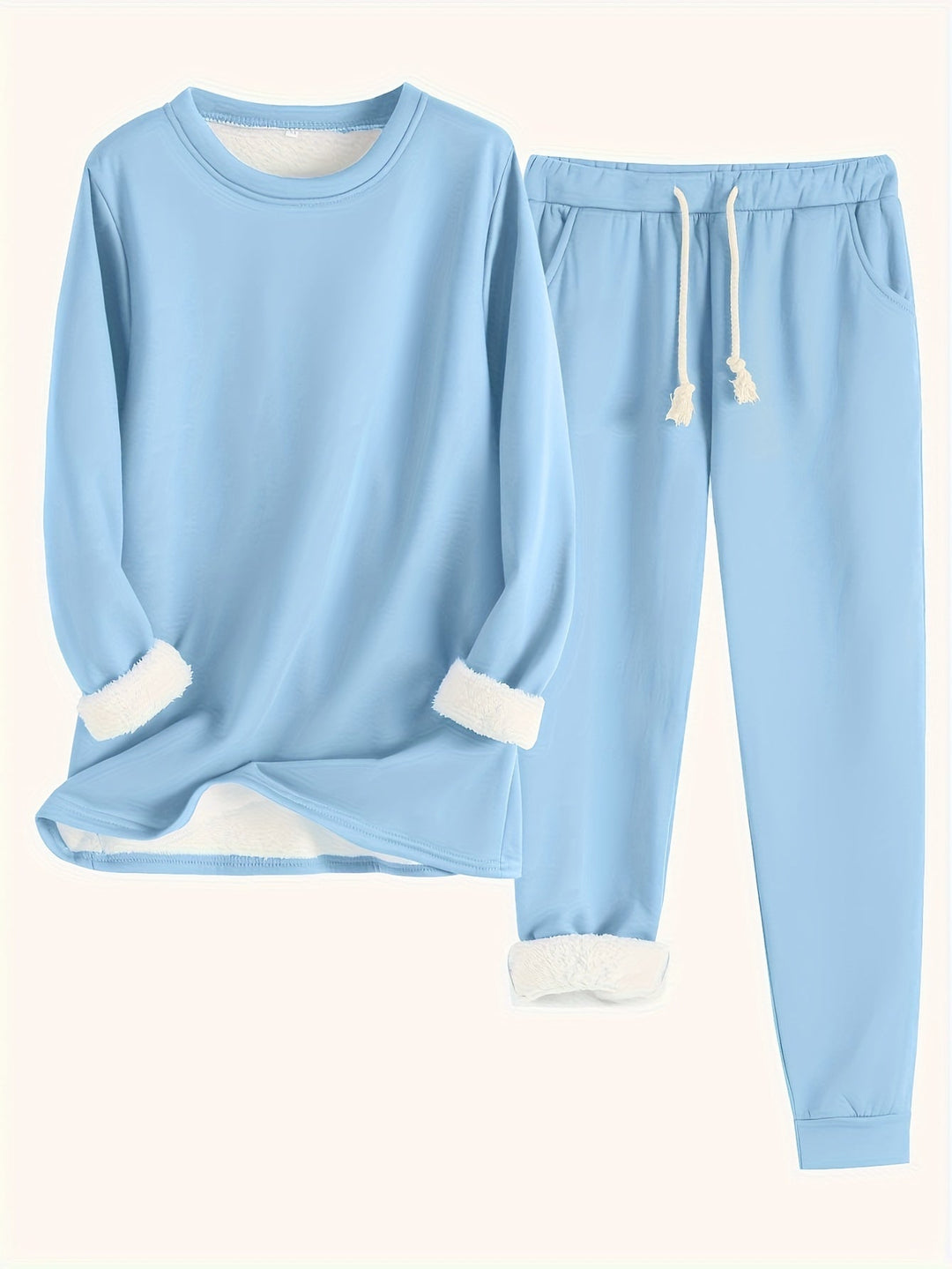 Women's Riley Cozy Fleece-Lined Lounge Set - All-Day Comfort