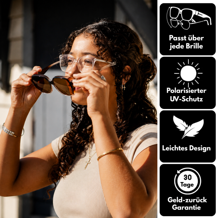 Polarised Fit-Over Sunglasses – Wear Over Prescription Glasses