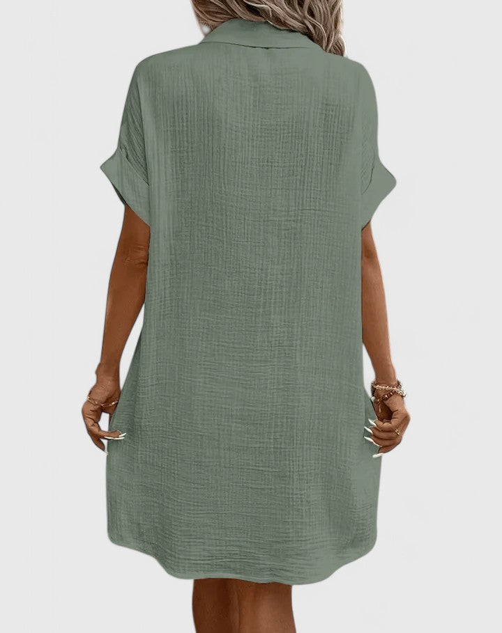 Women's Gianelleza Sophisticated Midi Dress - For Breezy Days