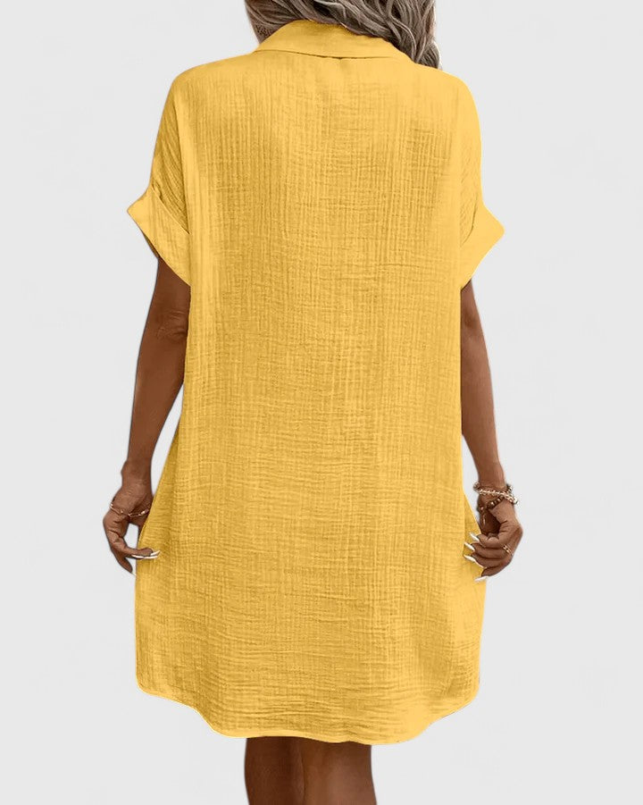 Women's Gianelleza Sophisticated Midi Dress - For Breezy Days