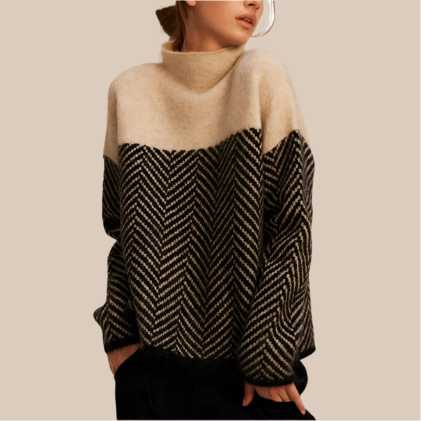 Women's Sabrina Wool Blend Knit Sweater - Cozy Winter Style