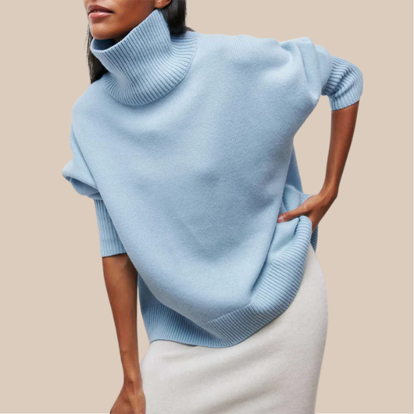 Women's Amelia Elegant Knitted Sweater - Timeless Winter Warmth