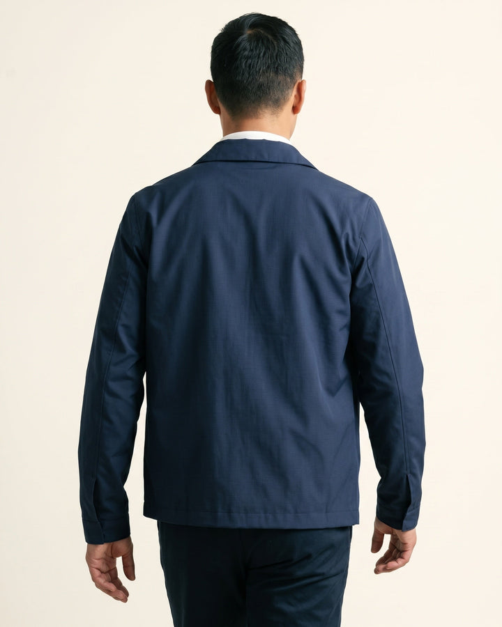 Men's Harrington Jacket – Cotton Gingham-Lined Casual Jacket