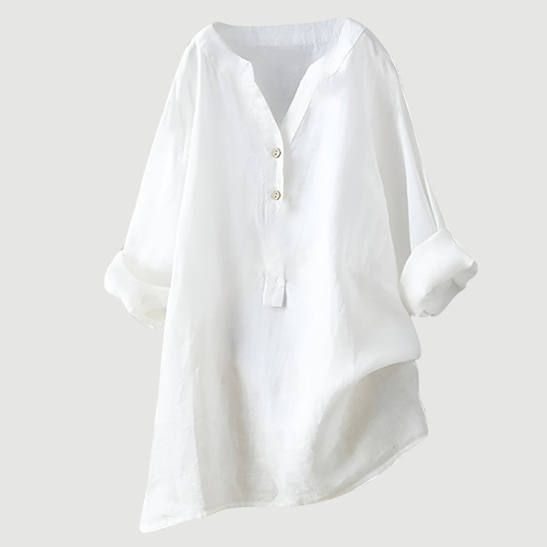 Women's Easy Breeze Tunic Blouse - Effortless Everyday Style