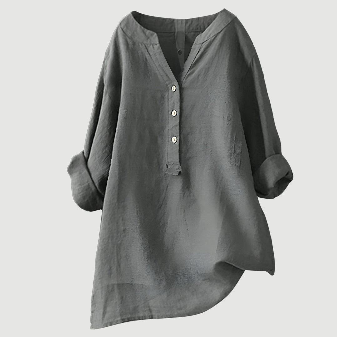 Women's Easy Breeze Tunic Blouse - Effortless Everyday Style