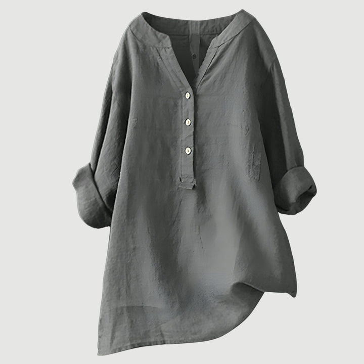 Women's Easy Breeze Tunic Blouse - Effortless Everyday Style