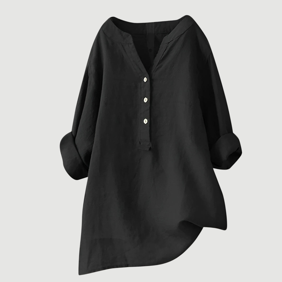 Women's Easy Breeze Tunic Blouse - Effortless Everyday Style