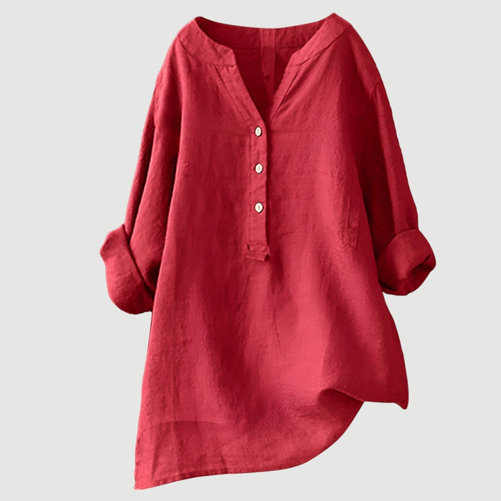 Women's Easy Breeze Tunic Blouse - Effortless Everyday Style