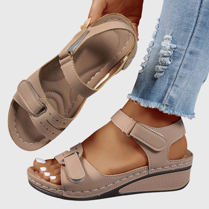 Women's Crystal Orthopedic Sandals - All-Day Comfort