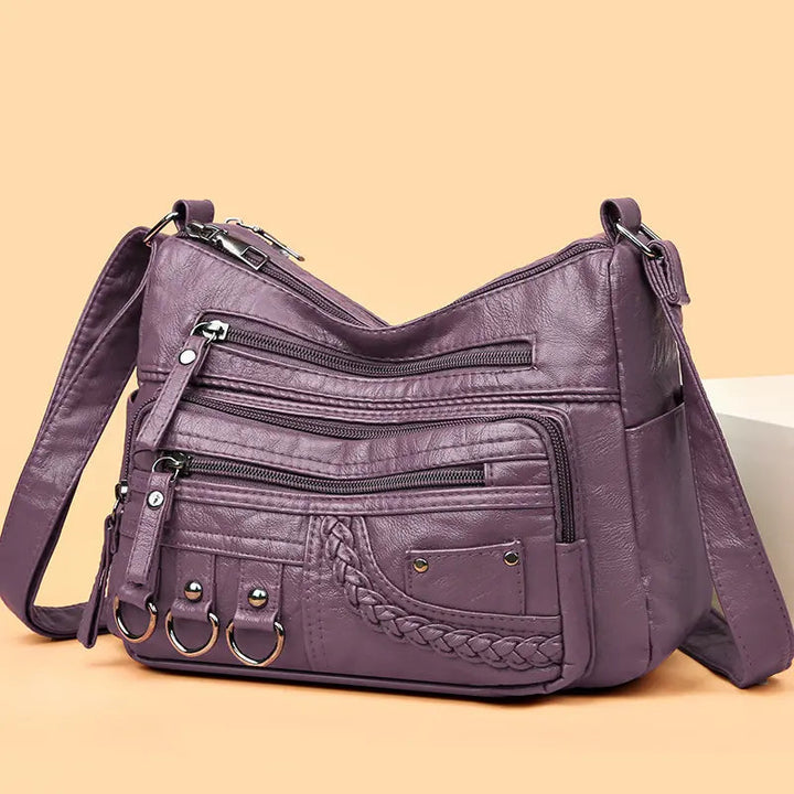 Women's Vintage Charm Elegant Shoulder Bag - Everyday Sophistication