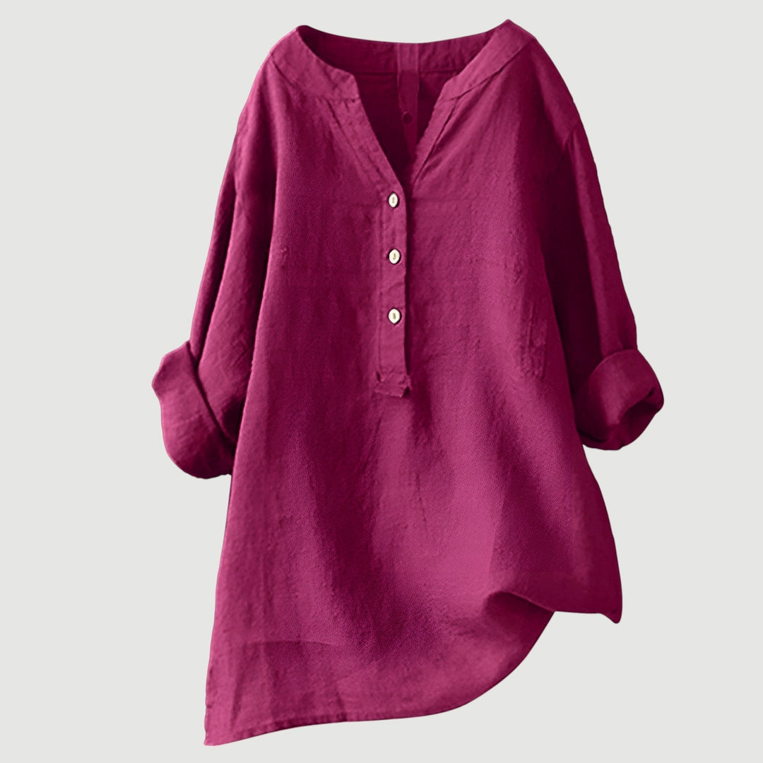 Women's Easy Breeze Tunic Blouse - Effortless Everyday Style