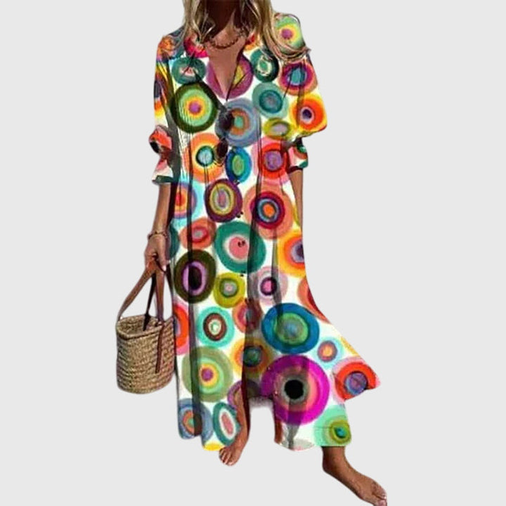 Women's Bohemian Dress - Flowy & Elegant for Summer