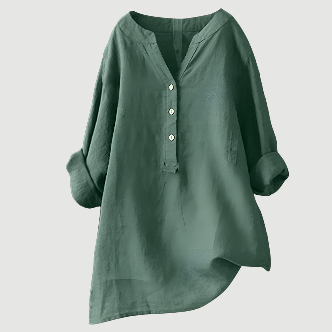 Women's Easy Breeze Tunic Blouse - Effortless Everyday Style
