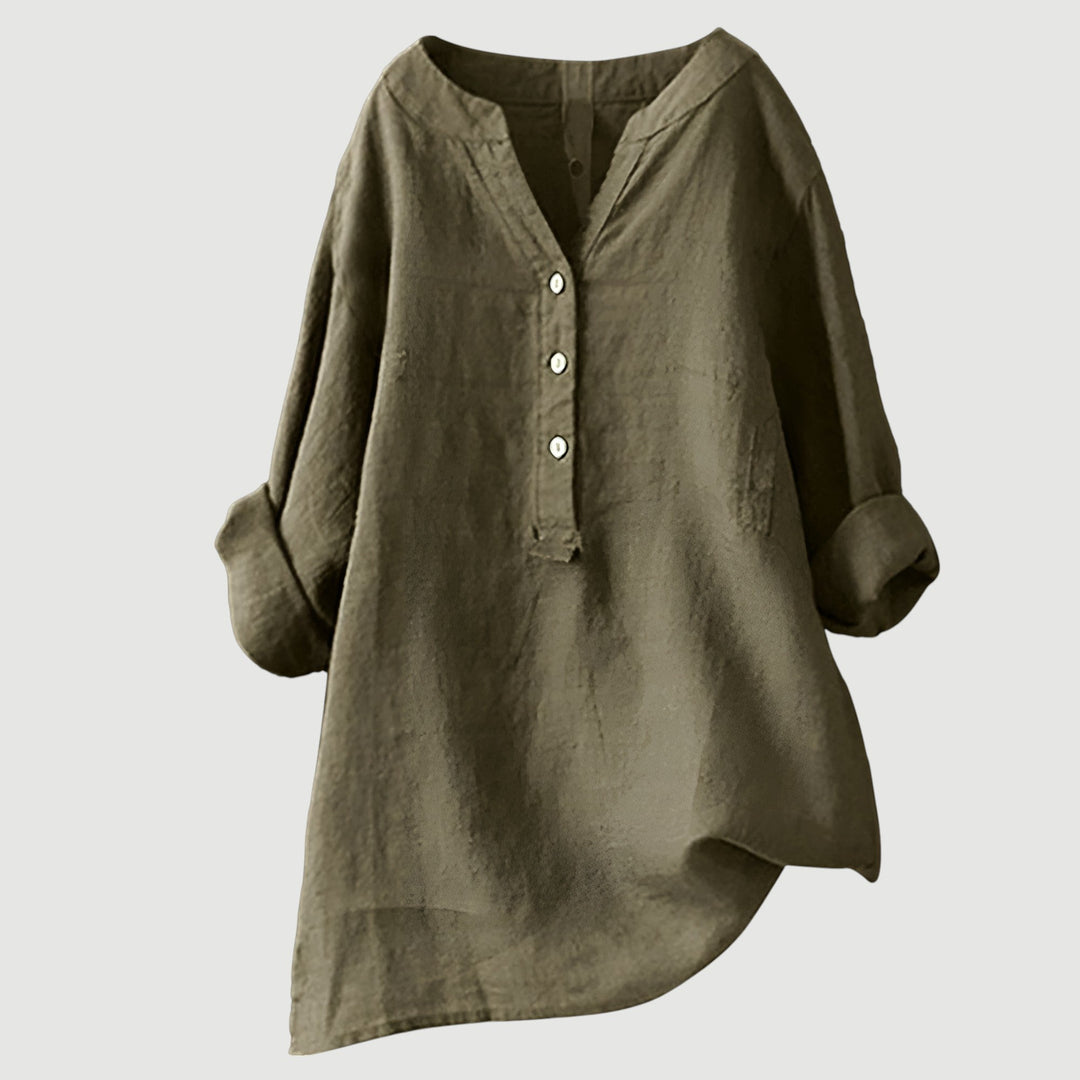 Women's Easy Breeze Tunic Blouse - Effortless Everyday Style
