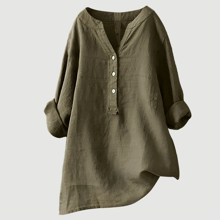 Women's Easy Breeze Tunic Blouse - Effortless Everyday Style