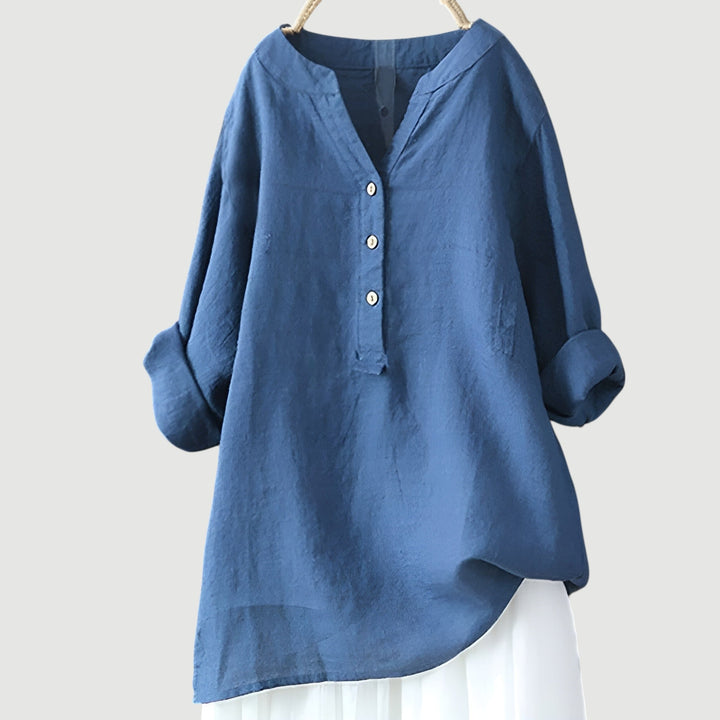 Women's Easy Breeze Tunic Blouse - Effortless Everyday Style