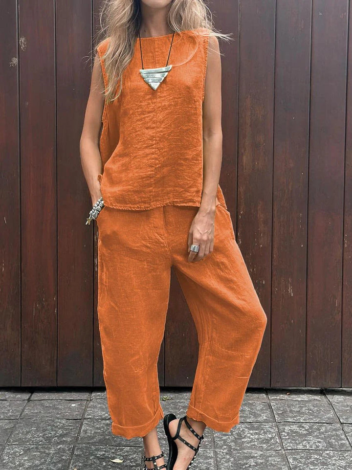 Women's Casual Two-Piece Set - Effortless Everyday Style