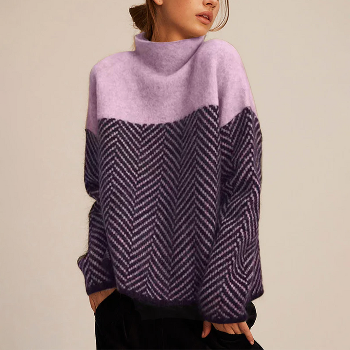 Women's Sabrina Wool Blend Knit Sweater - Cozy Winter Style