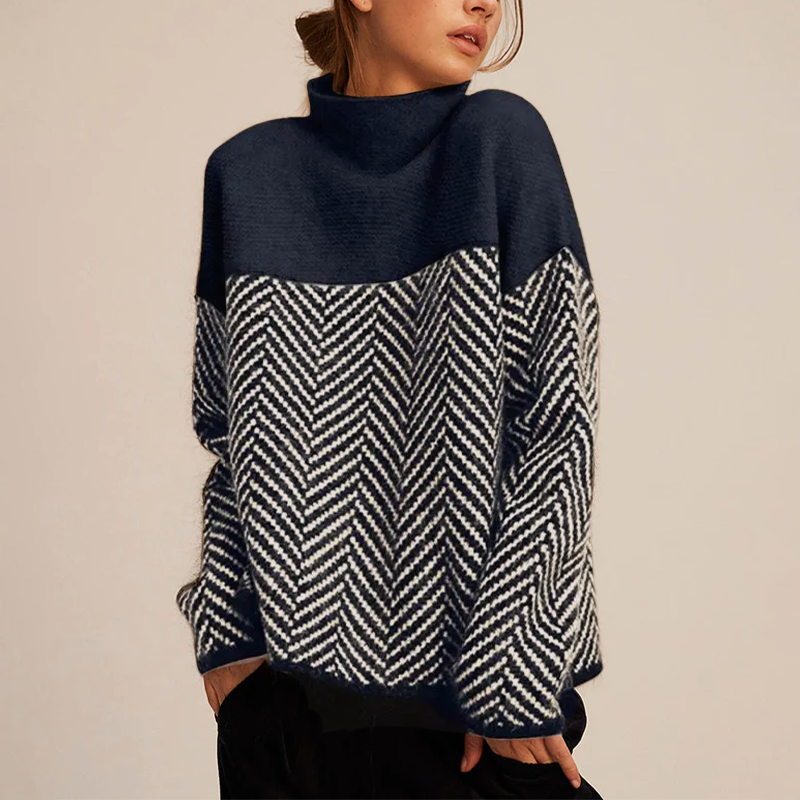 Women's Sabrina Wool Blend Knit Sweater - Cozy Winter Style