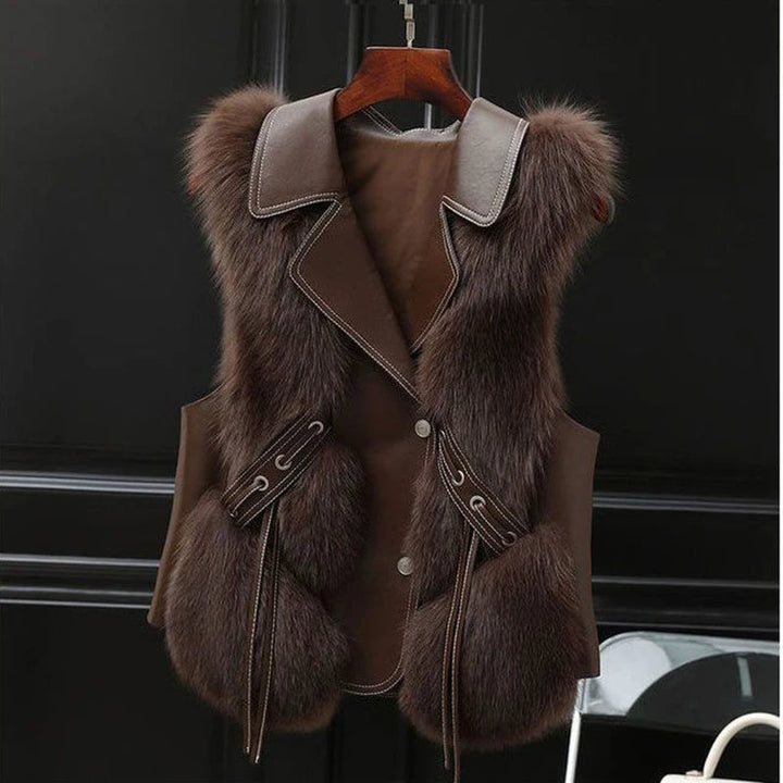 Women's Faux Fur Vest – Plush Elegance for Everyday Luxury