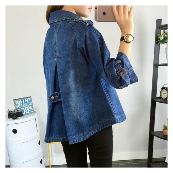 Women's Double-Breasted Blazer - Perfect for Transitional Weather