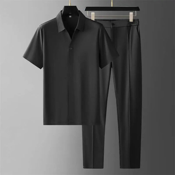 Men's Cotton-Linen Summer Set - Effortless Warm-Weather Style