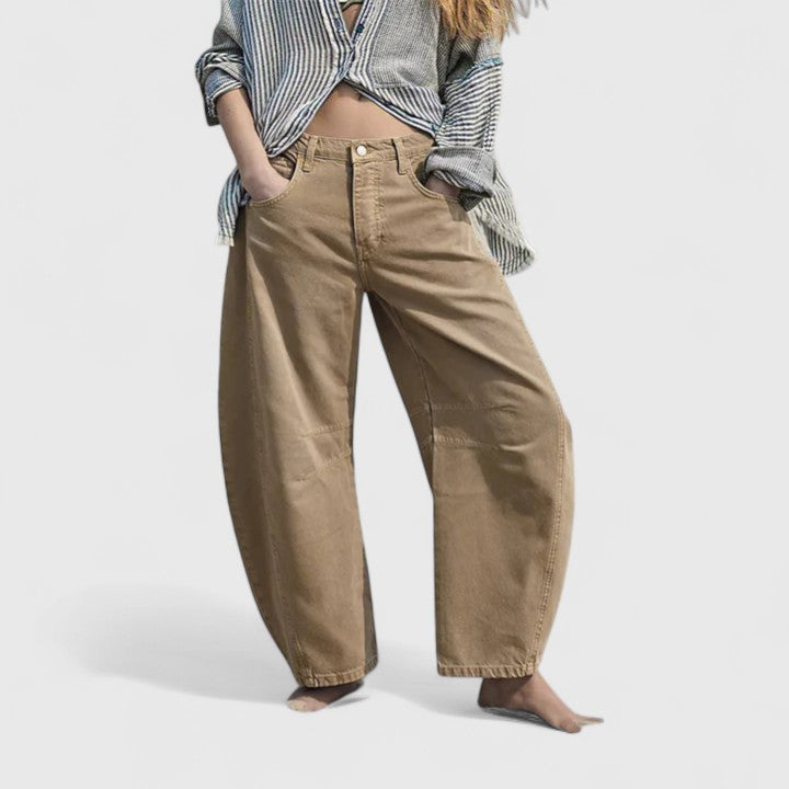 Women's Wide-Leg Pants - Effortless Everyday Style