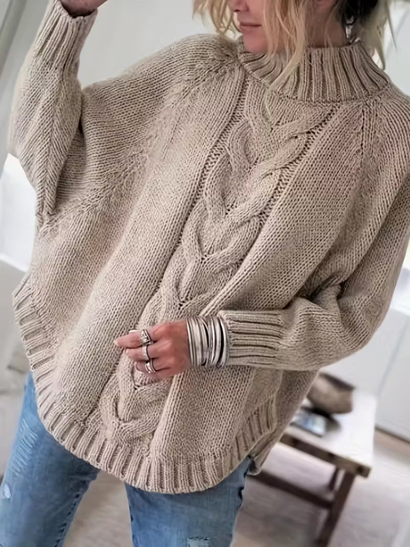 Women's Chunky Knit Sweater - Cozy Everyday Essential