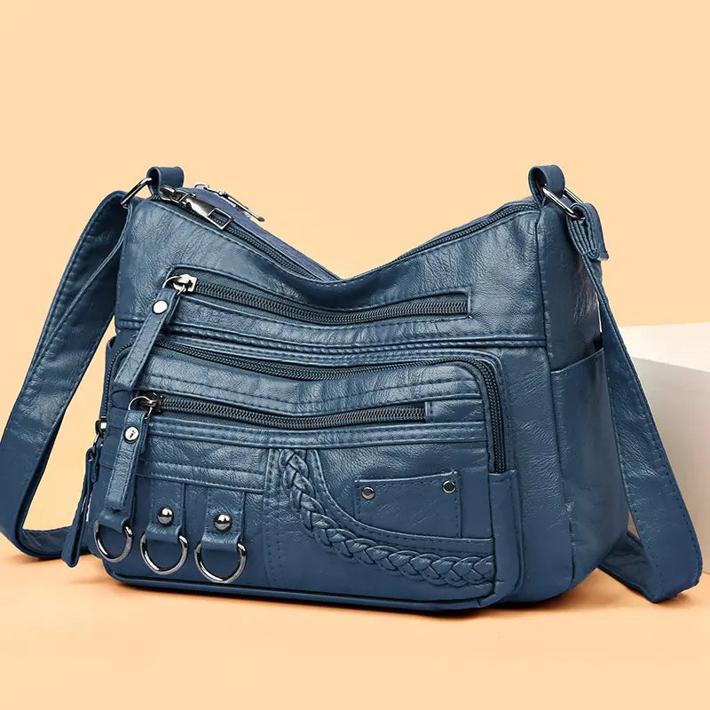 Women's Vintage Charm Elegant Shoulder Bag - Everyday Sophistication