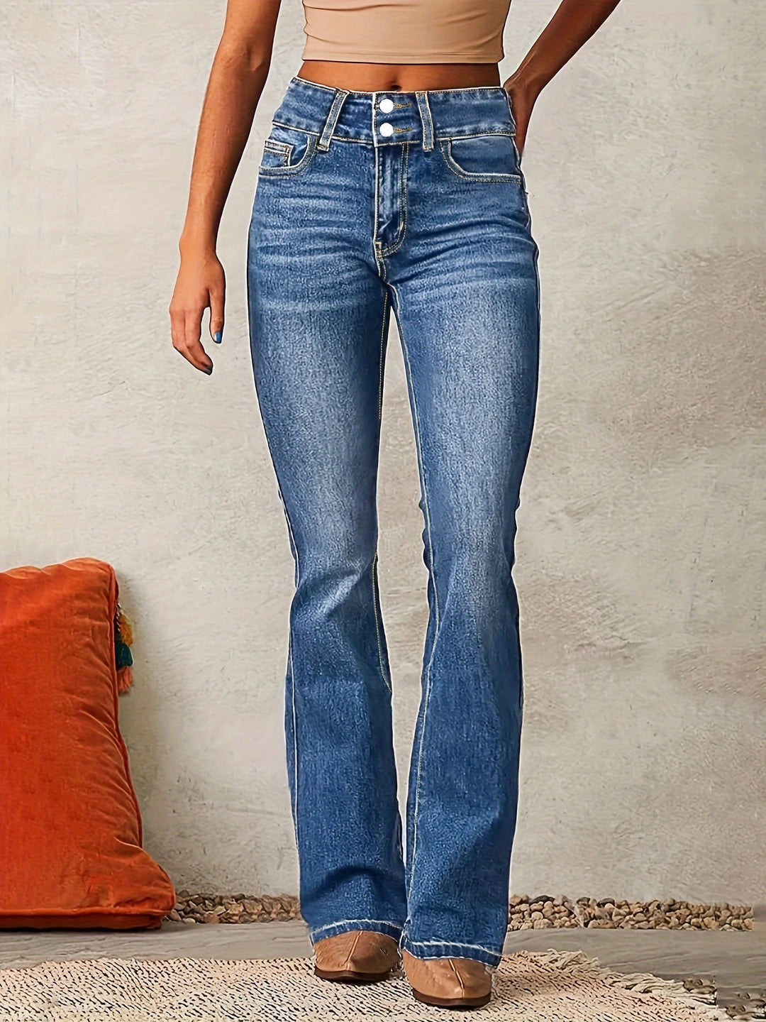 Women's Diane Denim Flare Jeans - Everyday Versatility