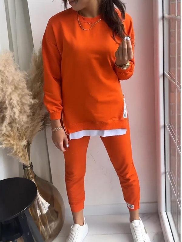 Women's Casual Sweatshirt & Jogger Set - Everyday Lounging