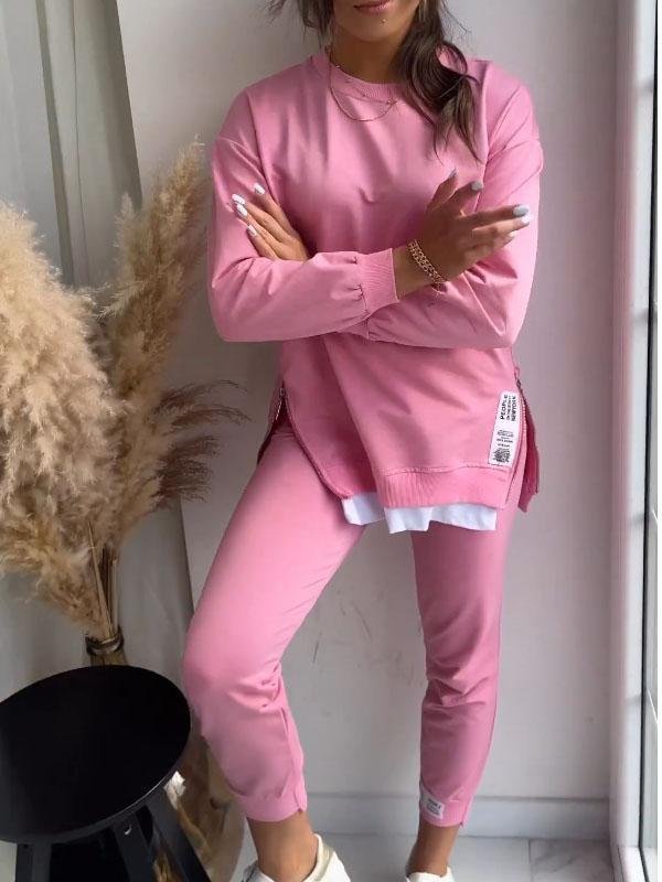 Women's Casual Sweatshirt & Jogger Set - Everyday Lounging