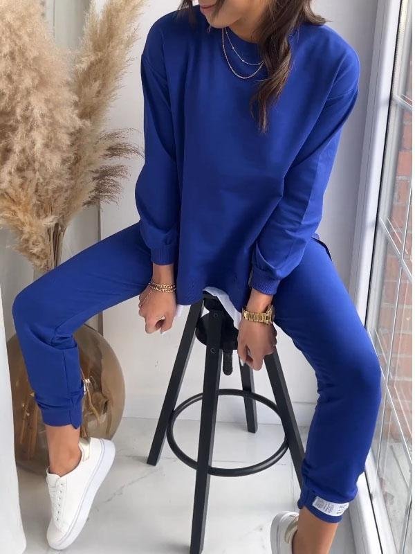 Women's Casual Sweatshirt & Jogger Set - Everyday Lounging