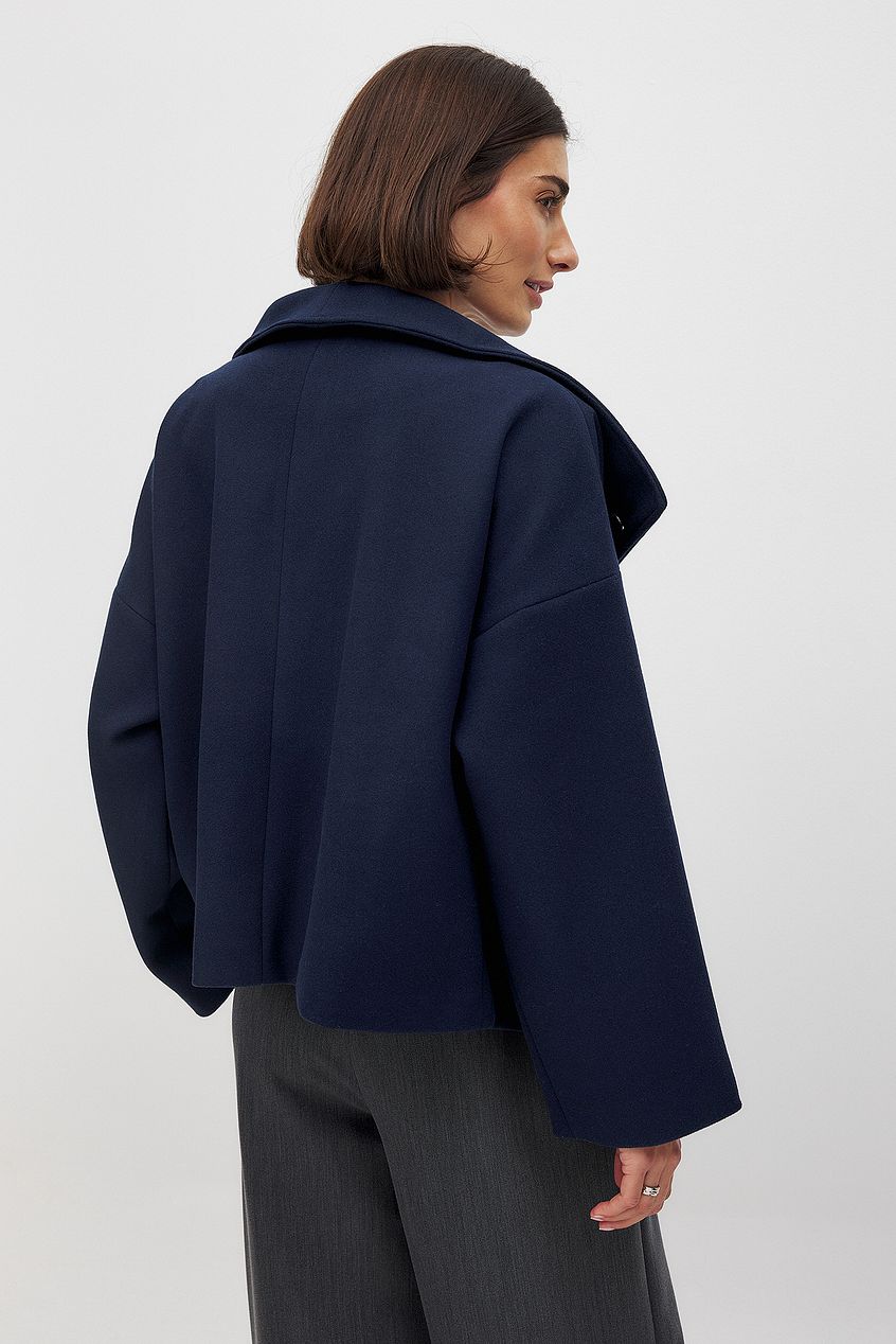 Women's Cotton-Polyester Double-Breasted Trench Coat