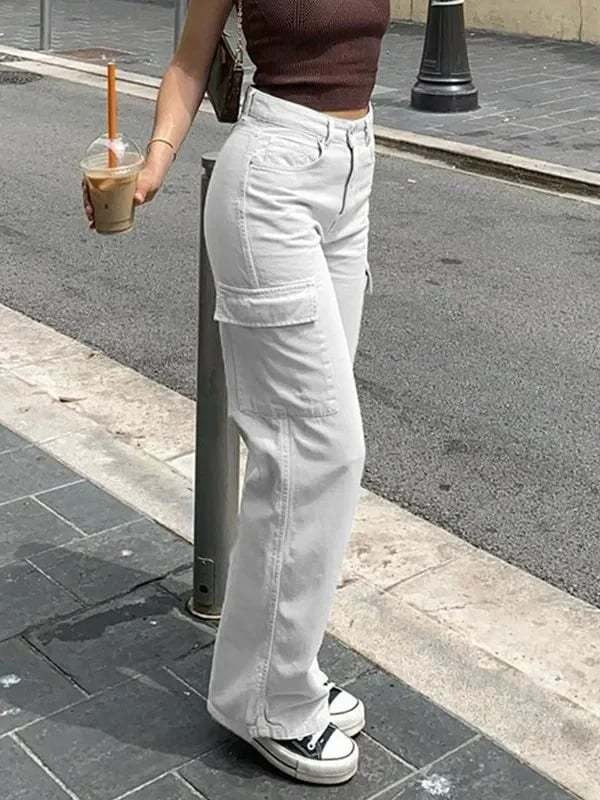 Women's Adjustable Cargo Pants - Functional & Stylish Everyday