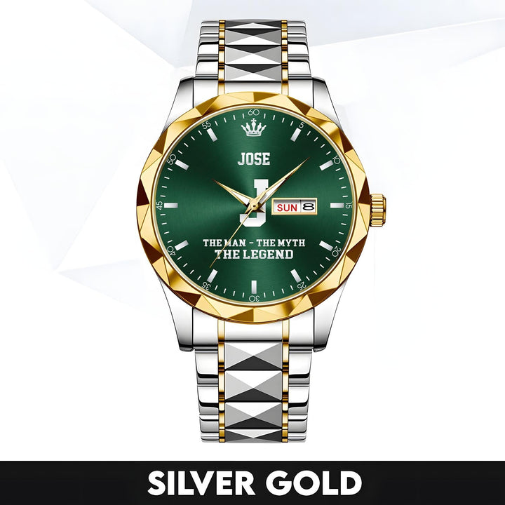 Men's Jose Vintage Watch – Stainless Steel Quartz Wristwatch