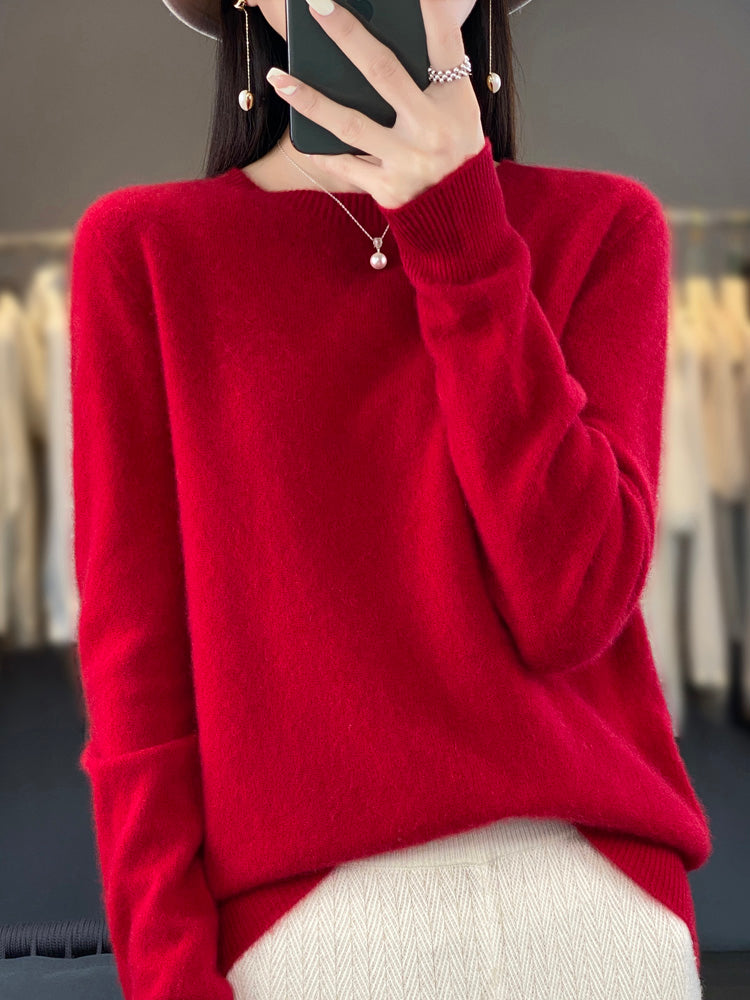 Women's Cozy Sweater - Soft Relaxed Fit for Everyday