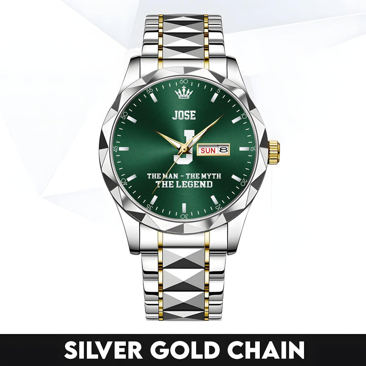 Men's Jose Vintage Watch – Stainless Steel Quartz Wristwatch